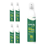 Kit 5 Repelente Spray Max 10h Icaridina Contra Insetos 100ml