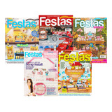 Kit 5 Revistas Festas Infantis Decorações E Ideias
