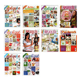 Kit 5 Revistas Patchwork Appliqué Apliquée Lote 1