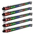 Kit 5 Ribalta 24 Leds 12w Rgbw Pixel Dmx Indoor