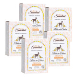 Kit 5 Sabonetes De Leite De Cabra Suavitrat 100g Cada