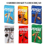 Kit 5 Sabores Chocolate Pepero Lotte Doce Asiático Import