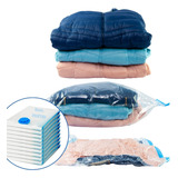 Kit 5 Sacos À Vácuo Cobertor Roupa Edredom 70 X 110 Cm Clink