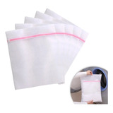 Kit 5 Sacos Lavagem Roupa Prático Eficiente Resistente
