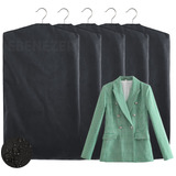 Kit 5 Sacos Para Roupa Capa Porta Terno Jaqueta Anti Mofo