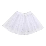 Kit 5 Saias Tutu Tule Cetim Ballet Três Camadas 40 Cm Altura