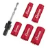 Kit 5 Serra Copo Bimetal 16/19/25/27/30mm + Broca Piloto