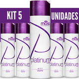 Kit 5 Shampoo Matizador Profissional Platinum Violeta Atacad
