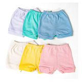 Kit 5 Shorts Bebe