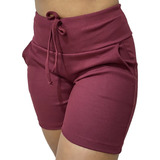 Kit 5 Shorts Feminino Bermuda Feminina