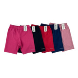 Kit 5 Shorts Infantil