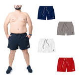 Kit 5 Shorts Masculino Bermuda Plus Size Passeio Academia