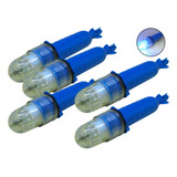 Kit 5 Sinalizador Pisca Nautico Estrobo Luz Led Pesca Redes