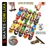 Kit 5 Skate Dedo Fingerboard Profissional C/ Rolamento Metal