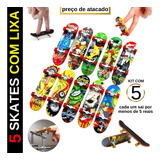 Kit 5 Skate Dedo