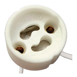 Kit 5 Soquete Para Lâmpadas Dicroica Gu10 50w
