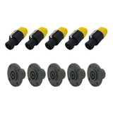 Kit 5 Speakon Macho