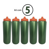 Kit 5 Squeeze Tipo Gatorade 1lt