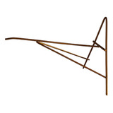 Kit 5 Suporte A Pendurar Xaxim Vaso Planta Flor Parede 20cm