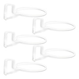 Kit 5 Suporte Anel Treliça P Vaso Auto Irrigável 16cm Raiz