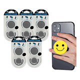 Kit 5 Suporte Dedo Celular Tablet Pop Clip Anel Grip Pocket