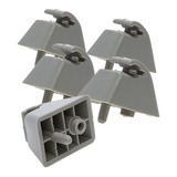 Kit 5 Suportes Parasol Cinza Gelo Corsa Pickup 1997 A 2003