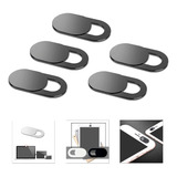 Kit 5 Tampa Protetor De Camera P celular Tablet Anti Espião
