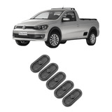Kit 5 Tampão Oval Assoalho Caixa Ar Vw Saveiro 2014 2015