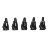 Kit 5 Tintas Pretas Trodat 28ml Alto Rendimento Para Carimbo