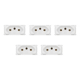 Kit 5 Tomada 2p t 10a 250v Composé Branco Weg 13203026