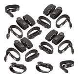 Kit 5 Trava Cinto Belt Keeper Conjunto Com 4 Peças Cytac Kp4