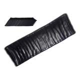 Kit 5 Travessas Japonesa Oriental Melamina Estriada 24cmx8cm