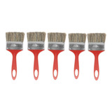 Kit 5 Trinchas Simples 500 3 Polegada Pintura Tigre