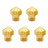 Kit 5 Un Bico Mk10 M7 Ender 3 Nozzle 1 75mm Impressora 3d