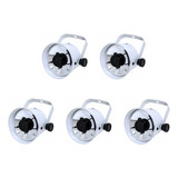 Kit 5 Un Canhão Tx Led 3w Beam Spot Bivolt Branco
