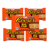 Kit 5 Und Chocolate Reeses Peanut Butter Big Cup 39g