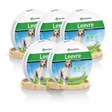 Kit 5 Unidades Coleira Leevre 32 75g Com 63cm