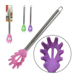 Kit 5 Utensílios Escumadeira Concha Espátula Colher Pegador