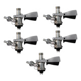 Kit 5 Válvulas Extratoras Keg Tipo S Micromatic Completa