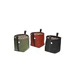 Kit 5 Vasos De Plantas Feltro 11 Litros Com Alças King Pot Mix