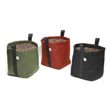 Kit 5 Vasos Flores Plantas Feltro Alças 11l Moderno Mix