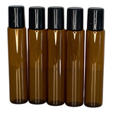 Kit 5 Vidrinho Roll On Ambar 10ml Resistente Escolha Tampa