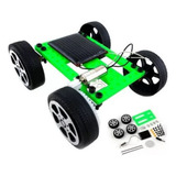 Kit 5 X Carrinho De Montar Movido Energia Solar Brinquedo Cor Verde Personagem N s
