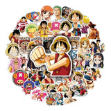 Kit 50 Adesivos / Sticker One Piece Pacote 50 Adesivos Anime