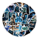 Kit 50 Adesivos Avatar 2 Neytiri Jake Zoe O Caminho Da Água
