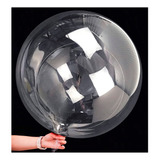 Kit 50 Balão Bubble Cristal Transparente
