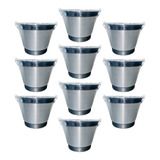 Kit 50 Balde De Gelo Cerveja 6 Litros Aluminio Reforçado