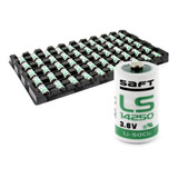 Kit 50 Baterias Saft Ls14250 Er14250 1 2aa 3 6v Lithium 1 2a