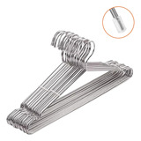 Kit 50 Cabide Adulto Metal Cromado Tintureiro Atacado