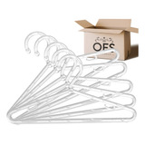 Kit 50 Cabides Acrílico Transparente Extra Grosso Bola 10mm